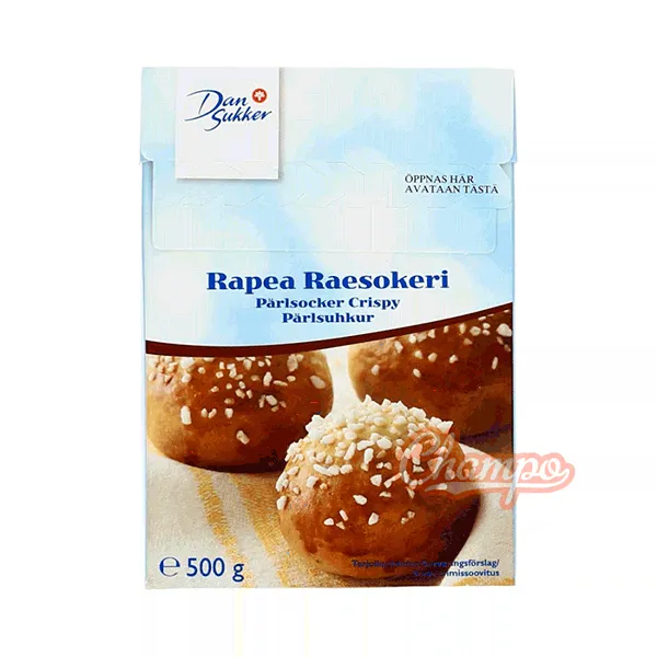 Сахар жемчужный DanSukker Rapea Raesokeri 500 гр-0