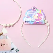Ободок для волос жемчужный Art beauty