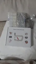 🛍 Жемчужная машина и ручной пресс для бусин, жемчужный инструмент, ручная жемчужная заклепка для одежды, сумок, юбок, аппарат для настройки, аксессуары сделай сам