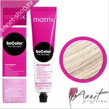Matrix 10P очень-очень светлый блондин жемчужный Socolor Крем-краска 90мл.